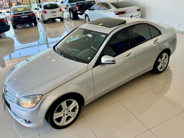 Mercedes Benz C180 CGI 1.8 AUT. + TETO67MIL KM 2011 CGI